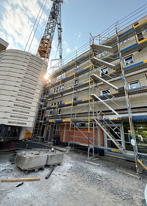Baustelle Heroldstiftung Karlstadt